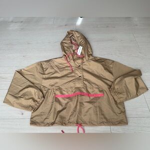 New Pacsun- LA hearts khaki cropped jacket